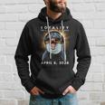 Solar Eclipse 2024 Dolphin Wearing Eclipse Glasses Hoodie Gifts for Him