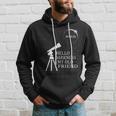 Solar Eclipse 2024 Hello Darkness My Old Friend 2024 Hoodie Gifts for Him