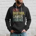 Son Brother Gamer Legend Gaming For Nage Boys Hoodie Gifts for Him