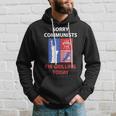 Sorry Communists I'm Grilling Today Apparel Hoodie Gifts for Him