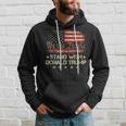 I Stand With Donald Trump 2024 Support Take America Back Hoodie Gifts for Him