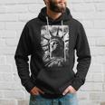 Statue Of Liberty Distressed Usa Graphic Hoodie Gifts for Him
