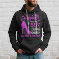 Stepping Into My 55Th Birthday With God's Grace And Mercy Hoodie Gifts for Him