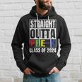 Straight Outta Pre-K School Graduation Class Of 2024 Hoodie Gifts for Him