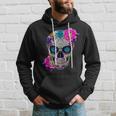 Sugar Skull Day Of The Dead Cool Bone Head Skulls Idea Hoodie Gifts for Him