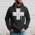 Swiss Vintage Cross Flag Switzerland Hoodie Geschenke für Ihn