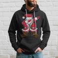 Tanzender Santa Claus Dabbing Weihnachtsmann Weihnachten Hoodie Geschenke für Ihn