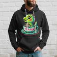 Tea-Rex Cute T-Rex Dinosaur Lover Kawaii Dino Hoodie Gifts for Him