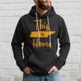 Tennessee State Graphic Orange Tennessee This Is Home Hoodie Gifts for Him