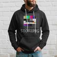 Testbild Störung Vintage Retro Hoodie Geschenke für Ihn