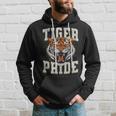 Tiger Pride Tiger Mascot Vintage School Sports Team Hoodie Gifts for Him