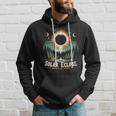 Total Solar Eclipse 04082024 American Solar Eclipse Hoodie Gifts for Him