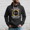 Total Solar Eclipse 2024 Greenwood Indiana Hoodie Gifts for Him