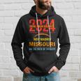 Total Solar Eclipse 2024 New Madrid Missouri April 8 2024 Hoodie Gifts for Him