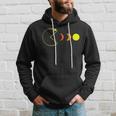 Total Solar Eclipse 2024 Party Gamer Phases Totality Hoodie Gifts for Him