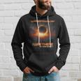 Total Solar Eclipse Cityscape Watertown New York Ny Hoodie Gifts for Him