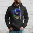 Total Solar Eclipse Dayton Ohio 2024 Colorufl Totality Hoodie Gifts for Him