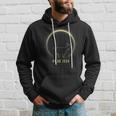 Total Solar Eclipse Goat Farmer April 8 2024 Totality Hoodie Gifts for Him
