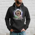 Total Solar Eclipse Indianapolis Indiana 2024 Astronomy Dog Hoodie Gifts for Him