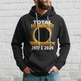 Total Solar Eclipse Twice In One Lifetime 2017 & 2024 Cosmic Hoodie Gifts for Him