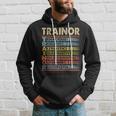Trainor Family Name Trainor Last Name Team Hoodie Gifts for Him