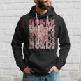 Trendy Dolly First Name Guitar Pink Cowgirl Western Hoodie Gifts for Him