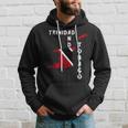 Trinidad And Tobago Map Pride Trinidadian Roots Flag Hoodie Gifts for Him