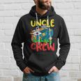 Uncle Birthday Crew Outer Space Planets Universe Party Hoodie Gifts for Him