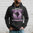 Never Underestimate The Power Of A Female Veterinarian Hoodie Gifts for Him