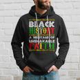 Unshakeable Faith Black History Month African Christian Hoodie Gifts for Him