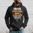 Vater Ehemann Und Gleisbauer Gleisbau Eisenbahn Eisenbahner Hoodie Geschenke für Ihn