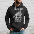 Vateratertag Geschenk Biker Papa Motorrad Spruch Kapuzenjacke Kapuzenpullover Geschenke für Ihn