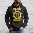 Vault 33 Resident Yellow Blue Hoodie Gifts for Him