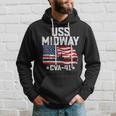 Veterans Day Uss Midway Cva-41 Armed Forces Soldiers Army Hoodie Gifts for Him