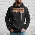 Vintage 1980S Graphic Style Anderson Island Washington Hoodie Gifts for Him