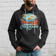 Vintage 80'S Colorado Maroon Bells Retro Mountains Graphic Hoodie Gifts for Him