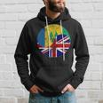 Vintage British & St Vincent And The Grenadines Flags Hoodie Gifts for Him
