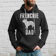 Vintage French Bulldog Dad Dog Daddy Frenchie Father Hoodie Gifts for Him