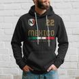 Vintage Mexico Jersey Futbol Soccer Flag Fan Hoodie Gifts for Him