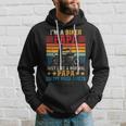 Vintage-Retro Ich Bin Ein Biker Papa Definitioniel Cooler Kapuzenpullover Geschenke für Ihn