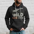 Vintage Retro Wild Goose Chase Silly Goose Goose Bumps Hoodie Gifts for Him