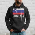 Vintage Slowenien Slowenien Flagge Slowenien Pride Herren Damen Hoodie Geschenke für Ihn