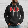 Watermelon Dad Father's Day Graphic Dad Hoodie Gifts for Him