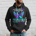 I Wear Teal And Purple For My Brother Suicide Prevention Hoodie Gifts for Him
