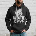 Westie Dad West Highland Terrier Father Father's Day Hoodie Gifts for Him