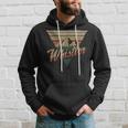 Whistler Blackcomb Mountain Illustration Vacation Souvenir Hoodie Gifts for Him