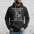 Wie Macht Der Bär Der Bär Macht Leer Kapuzenpullover Geschenke für Ihn