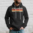 Williams Surname Birthday Family Reunion 80S 90S Sunset Hoodie Gifts for Him