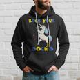 World Down Syndrome Day Rock Your Socks Unicorn Hoodie Gifts for Him