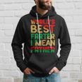 Worlds Best Farter I Mean Father Fathers Day Black Dad Hoodie Gifts for Him